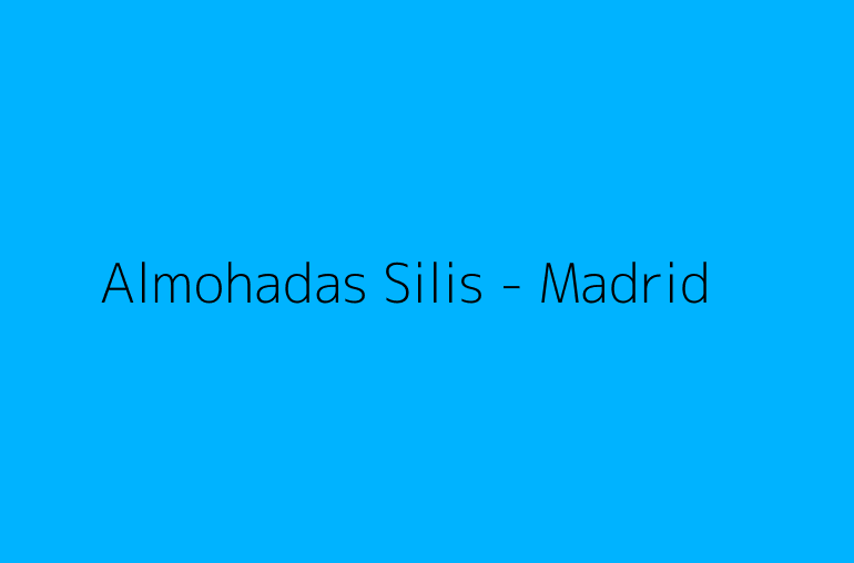 Almohadas Silis - Madrid